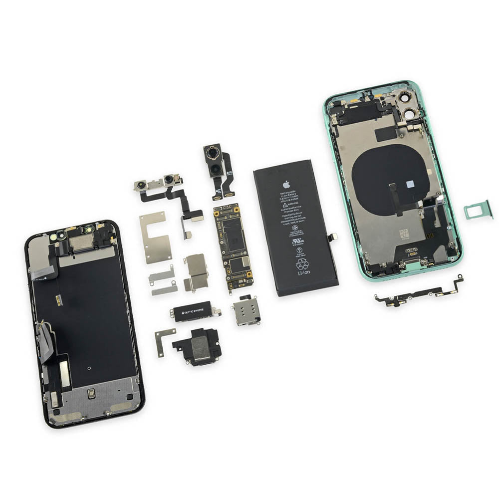 Dinow Reparatieset Voor IPhone 11 Display – 6,1 Inch, Inclusief Gereedschap, Lijm, Glasfolie En Handleiding