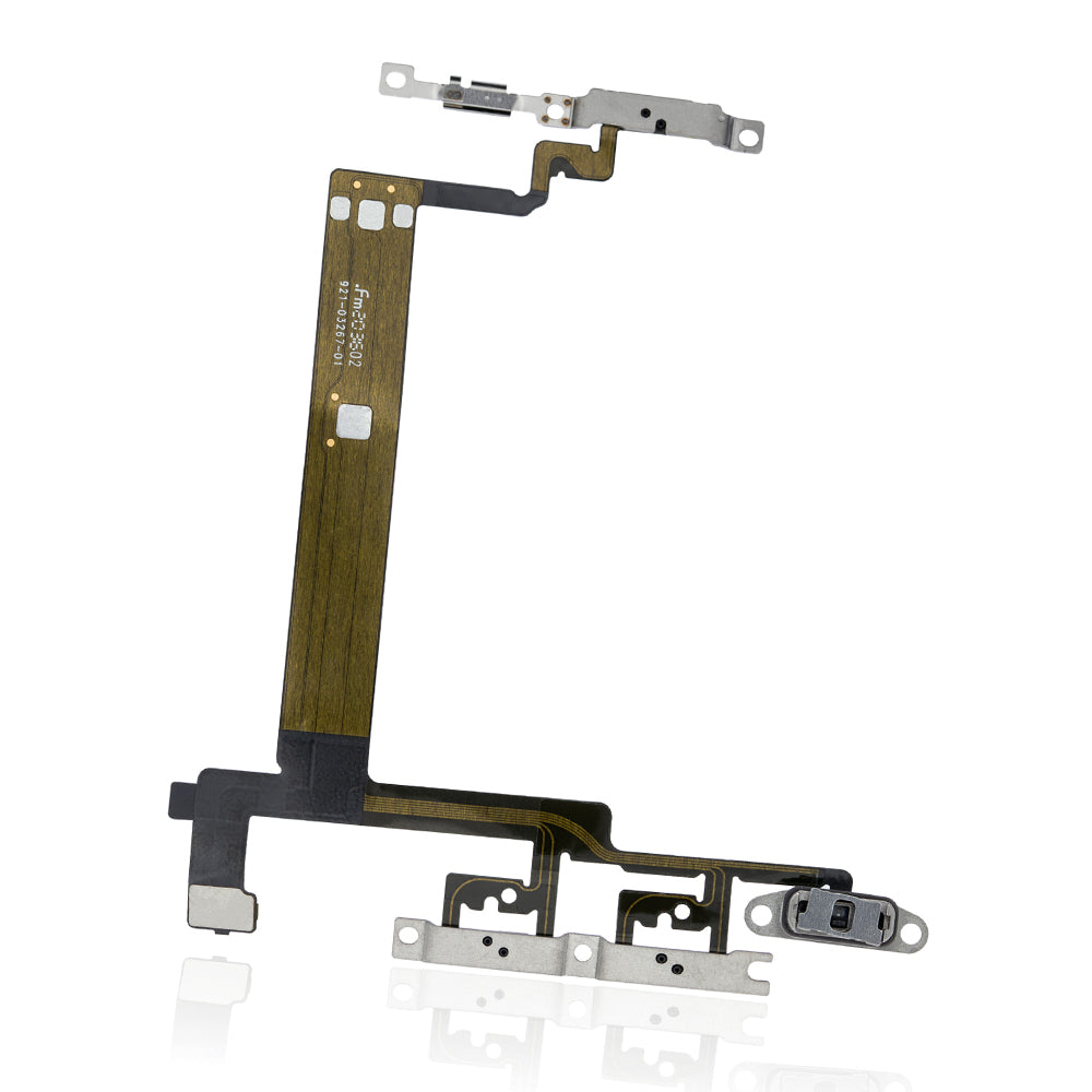 Replacement for iPhone 12 Pro Max Power Button Flex Cable with Metal  Bracket Assembly