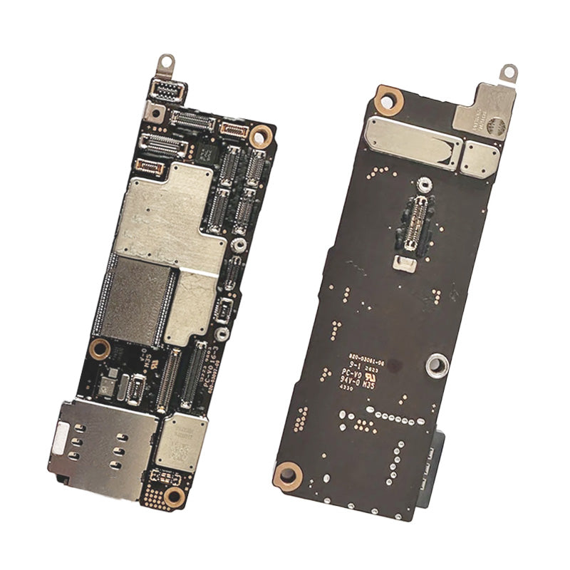 RW1814 Étui à rabat en cuir PU avec carte mère CPU pour iPhone 15 Pro Max