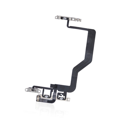 iPhone 12 Pro, iPhone 12 Audio Control & Power Button Flex Cable with Brackets
