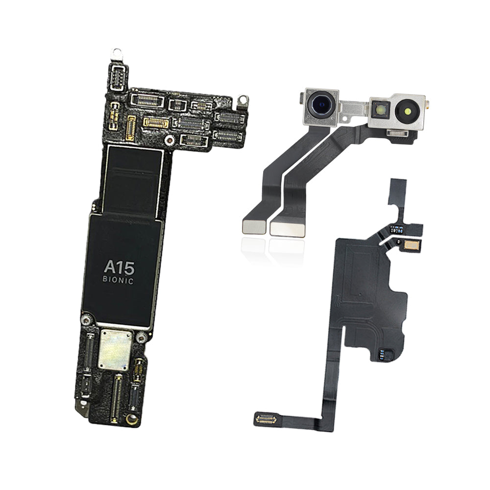 iPhone 13 Logic Board A2482, A2631, A2633, A2634, A2635 (Unlocked) with Paired Face ID Sensors