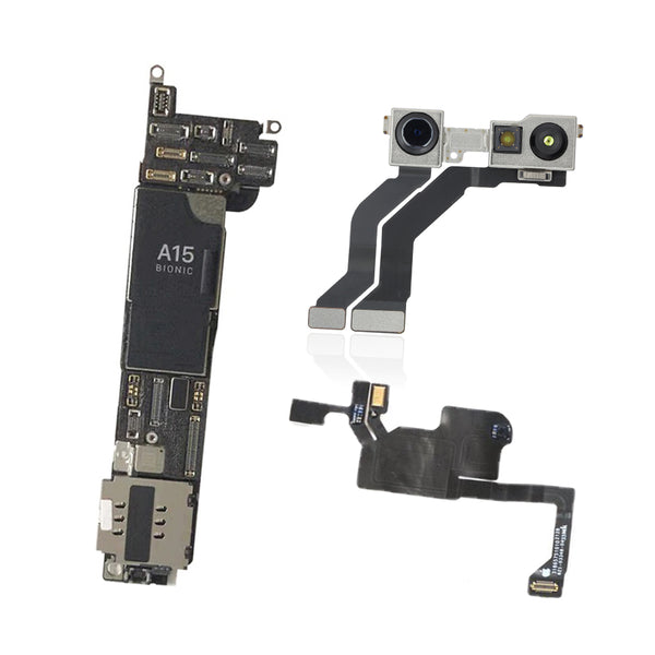 iPhone 13 Mini Logic Board A2481, A2626, A2628, A2629, A2630 (Unlocked) with Paired Face ID Sensors