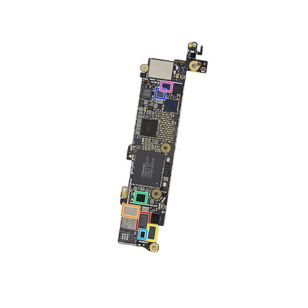 iPhone SE Logic Board with Paired (Gold) Home Button Great Flash Sale