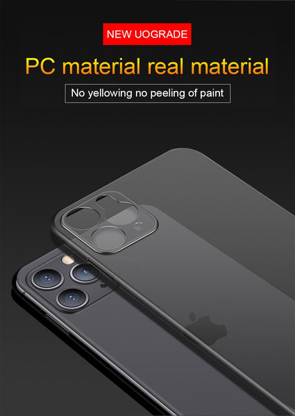 Slim Fit Compatible for iPhone Case, Hard Plastic PC Ultra Thin Phone Cover Case with Matte Finish Coating Grip Compatible for iPhone