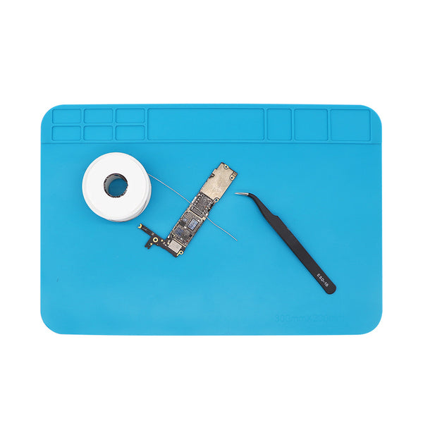 Silicone Mat for Soldering Iron, Phones, Laptops Welding Repair Heat Insulation Pad